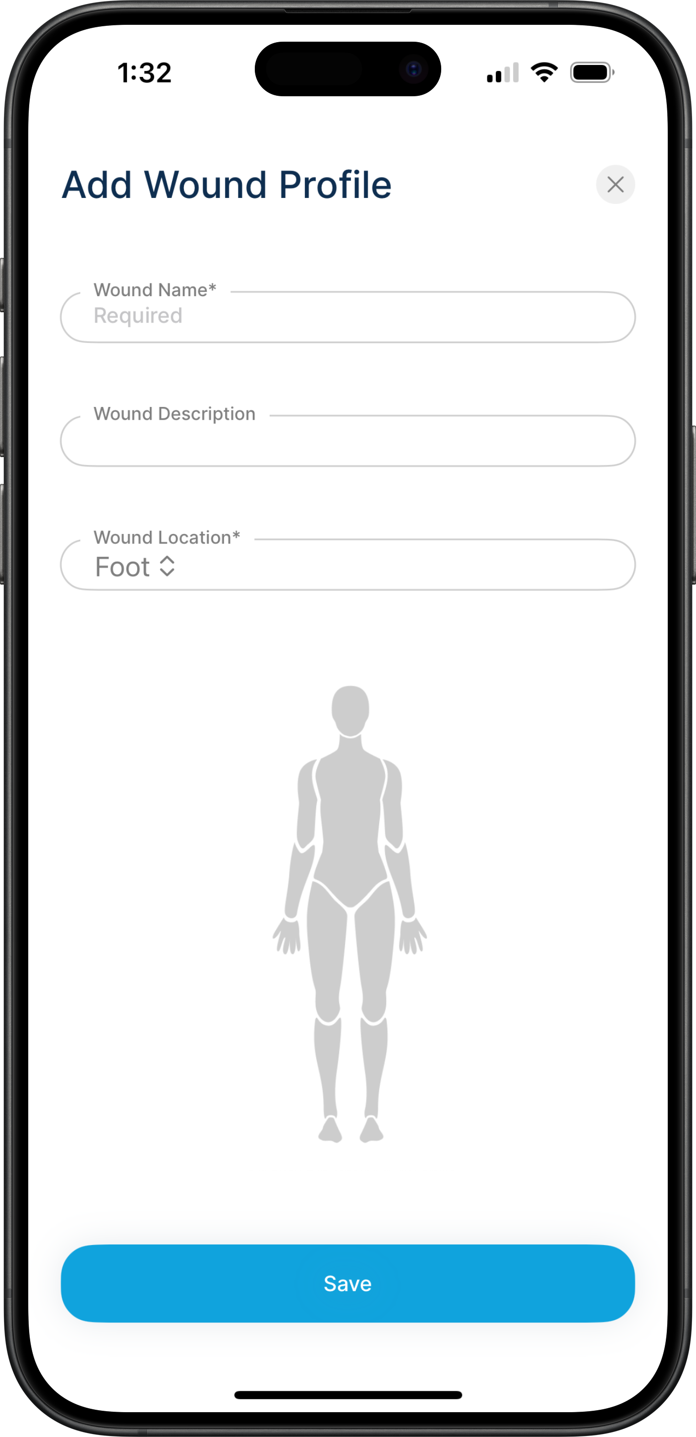 Add Wound Profile